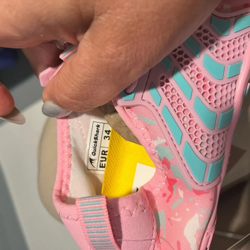 Kids Aqua Water Shoes - Pink and Blue